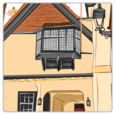 The King's Head Pub Aylesbury - Thumbnail - Dresses and Pints - Emma Prill