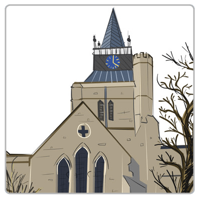 St Mary's Church Aylesbury - Thumbnail - Dresses and Pints - Emma Prill